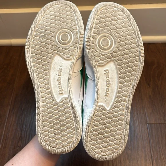 Reebok Center Club C Sneakers in Green & Navy - Picture 7 of 7